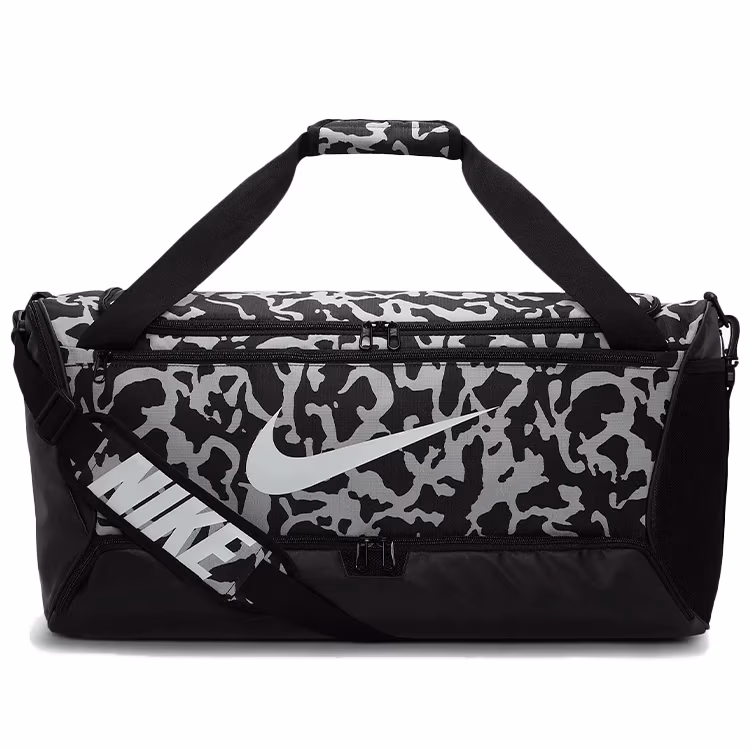 Сумка спортивная Nike NK BRSLA M DUFF - 9.5 CAT AOP 